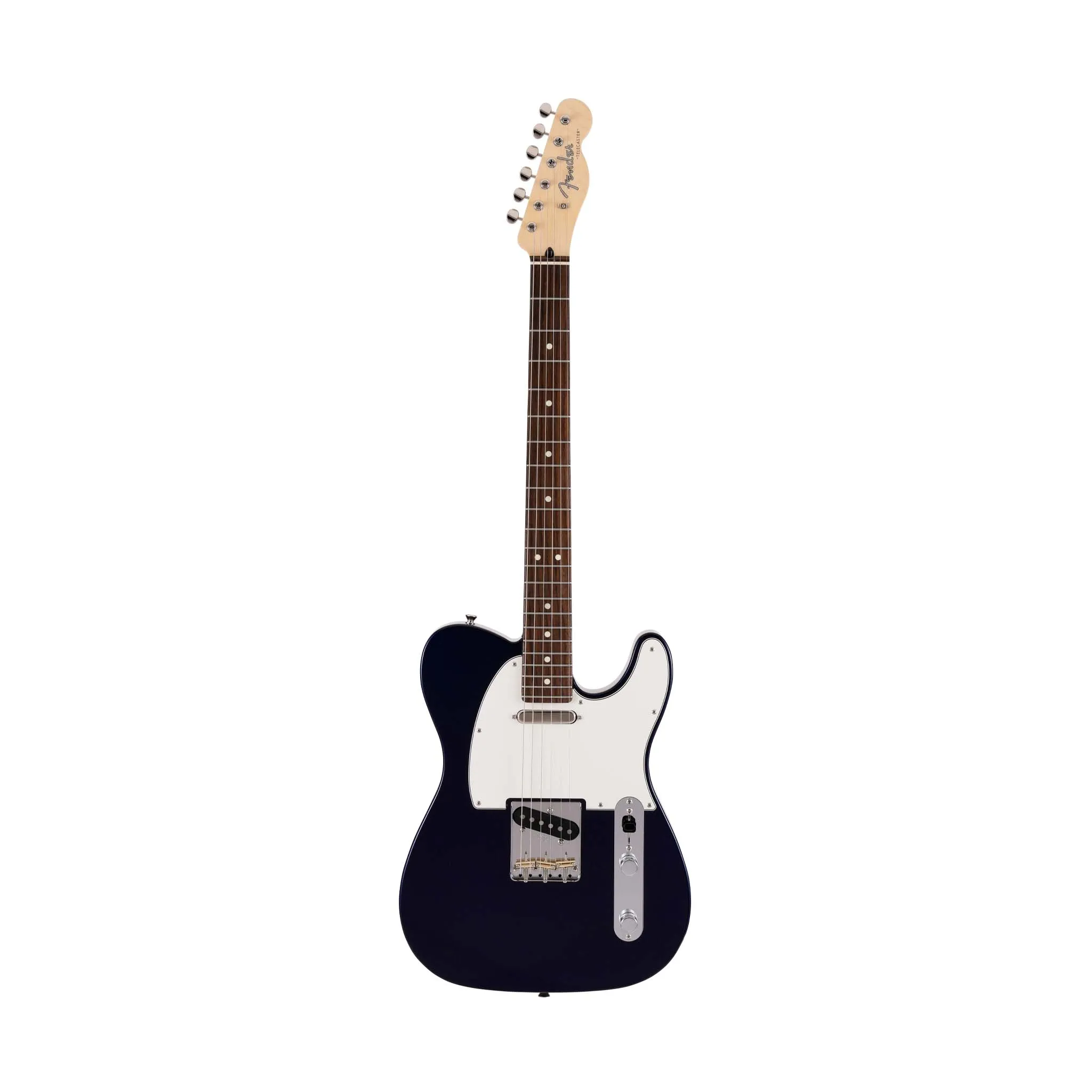 Fender Japan Hybrid II Telecaster Electric Guitar, RW FB, Gun Metal Blue
