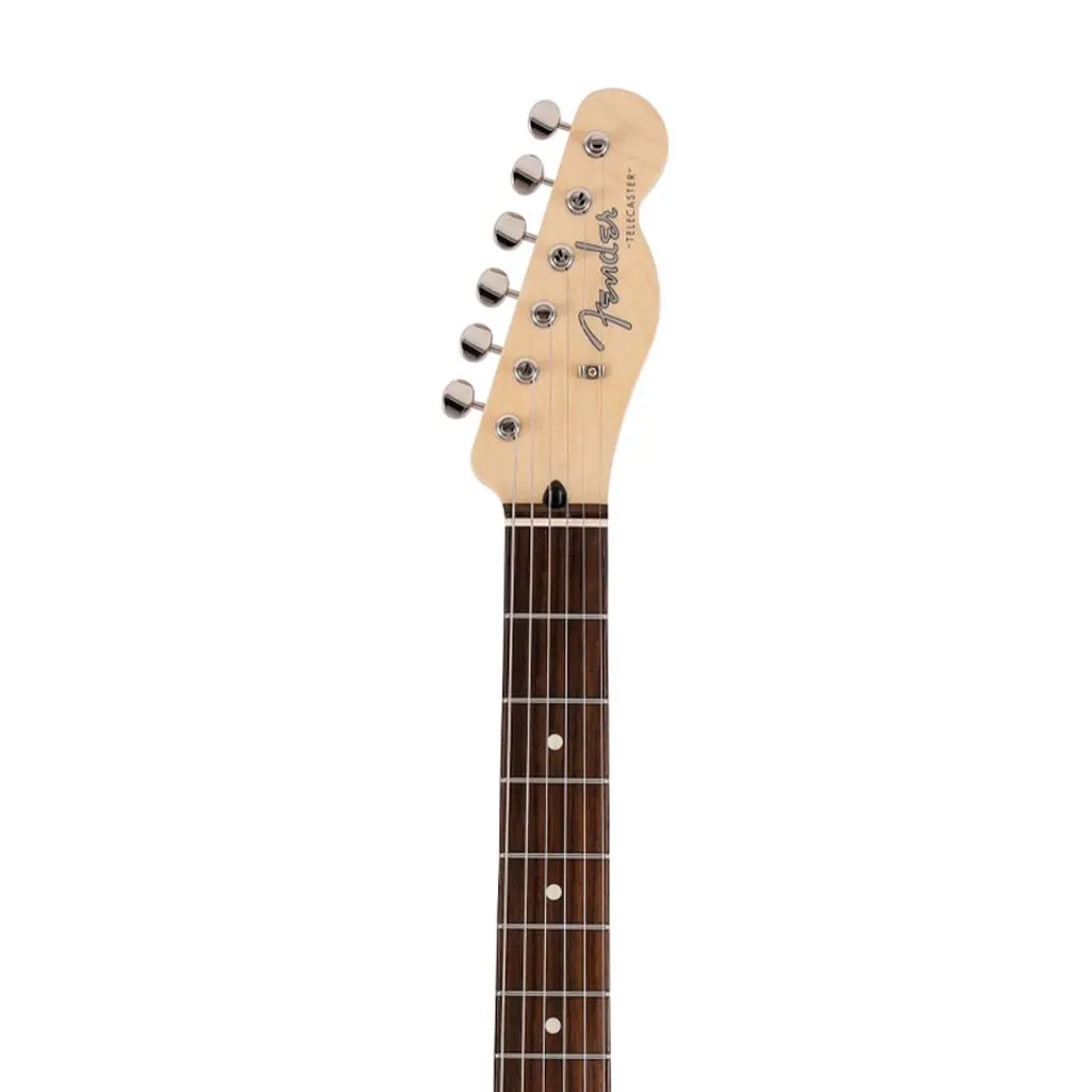 Fender Japan Hybrid II Telecaster Electric Guitar, RW FB, Gun Metal Blue