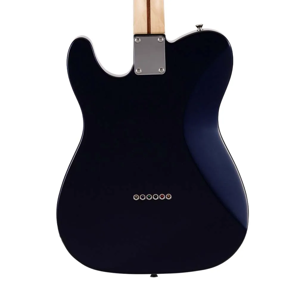 Fender Japan Hybrid II Telecaster Electric Guitar, RW FB, Gun Metal Blue