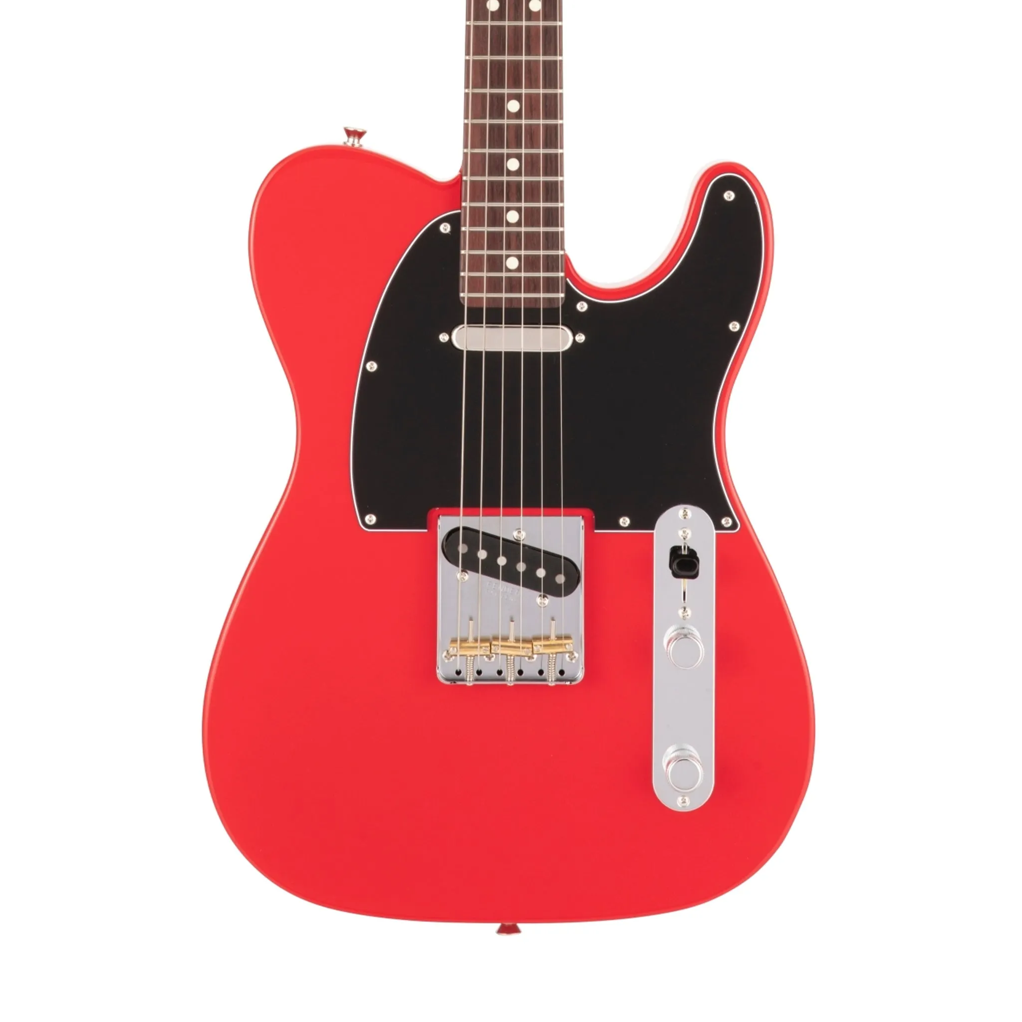 Fender Japan Hybrid II Telecaster Electric Guitar, RW FB, Modena Red