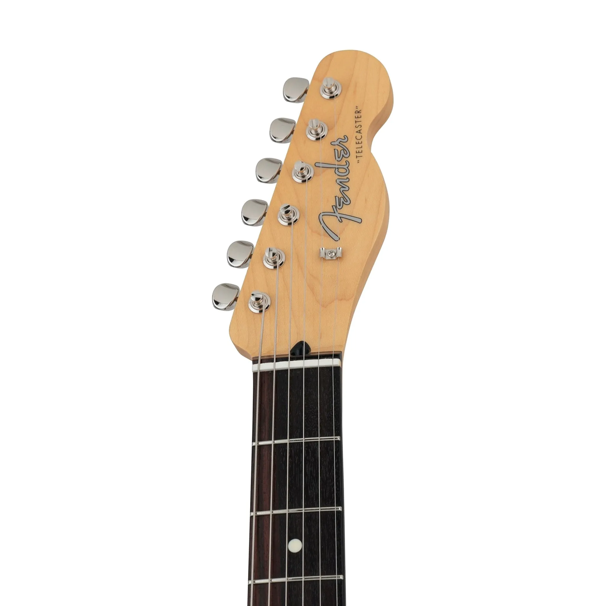 Fender Japan Hybrid II Telecaster Electric Guitar w/Quilt Maple Top, RW FB, Aquamarine