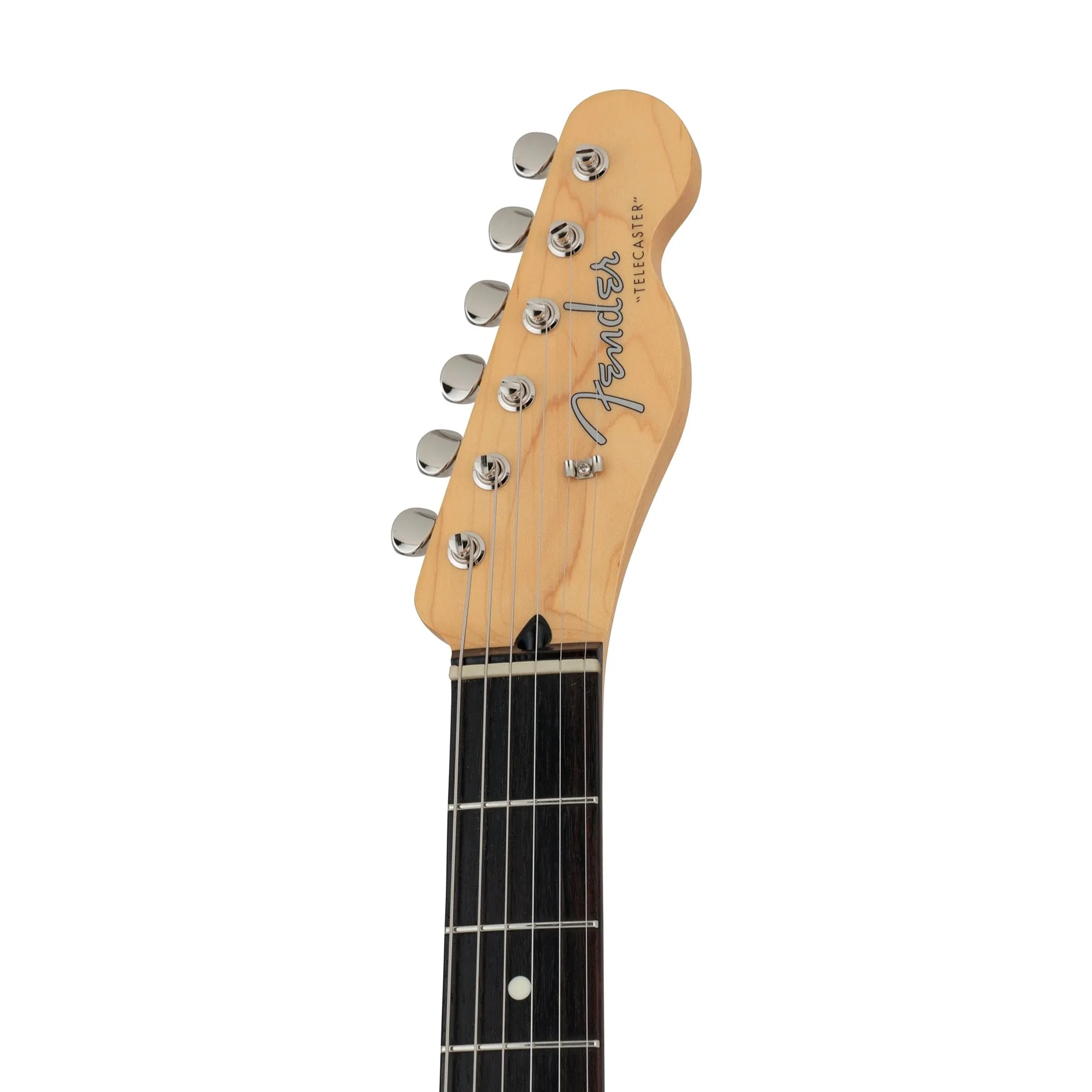 Fender Japan Hybrid II Telecaster SH Electric Guitar, RW FB, Vintage Natural