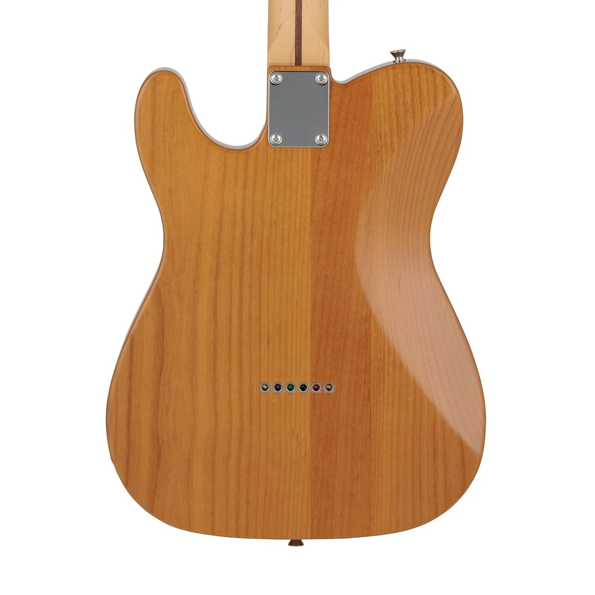 Fender Japan Hybrid II Telecaster SH Electric Guitar, RW FB, Vintage Natural
