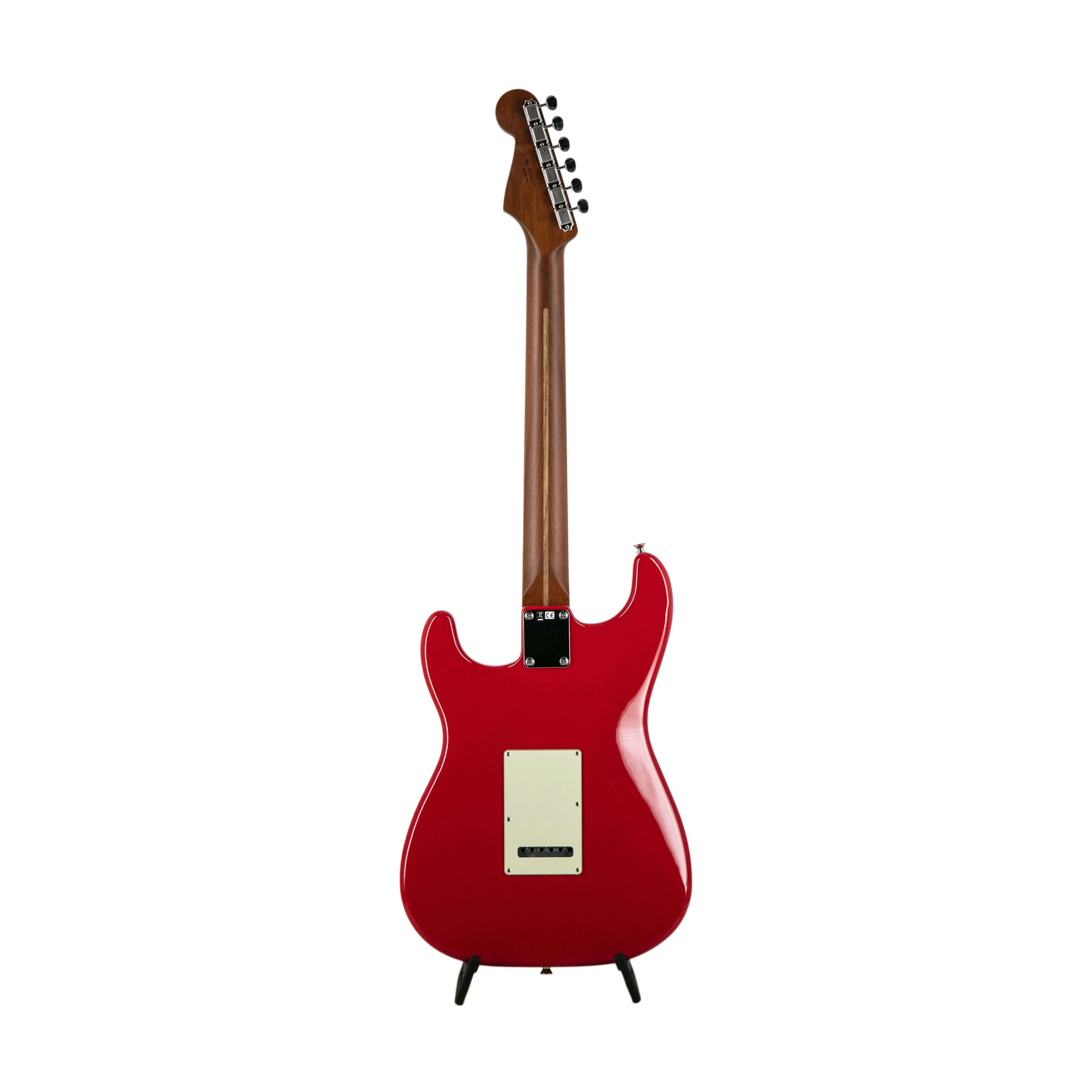 Fender Japan Limited Edition Hybrid II Stratocaster HSS Flat Top Electric Guitar, Modena Red
