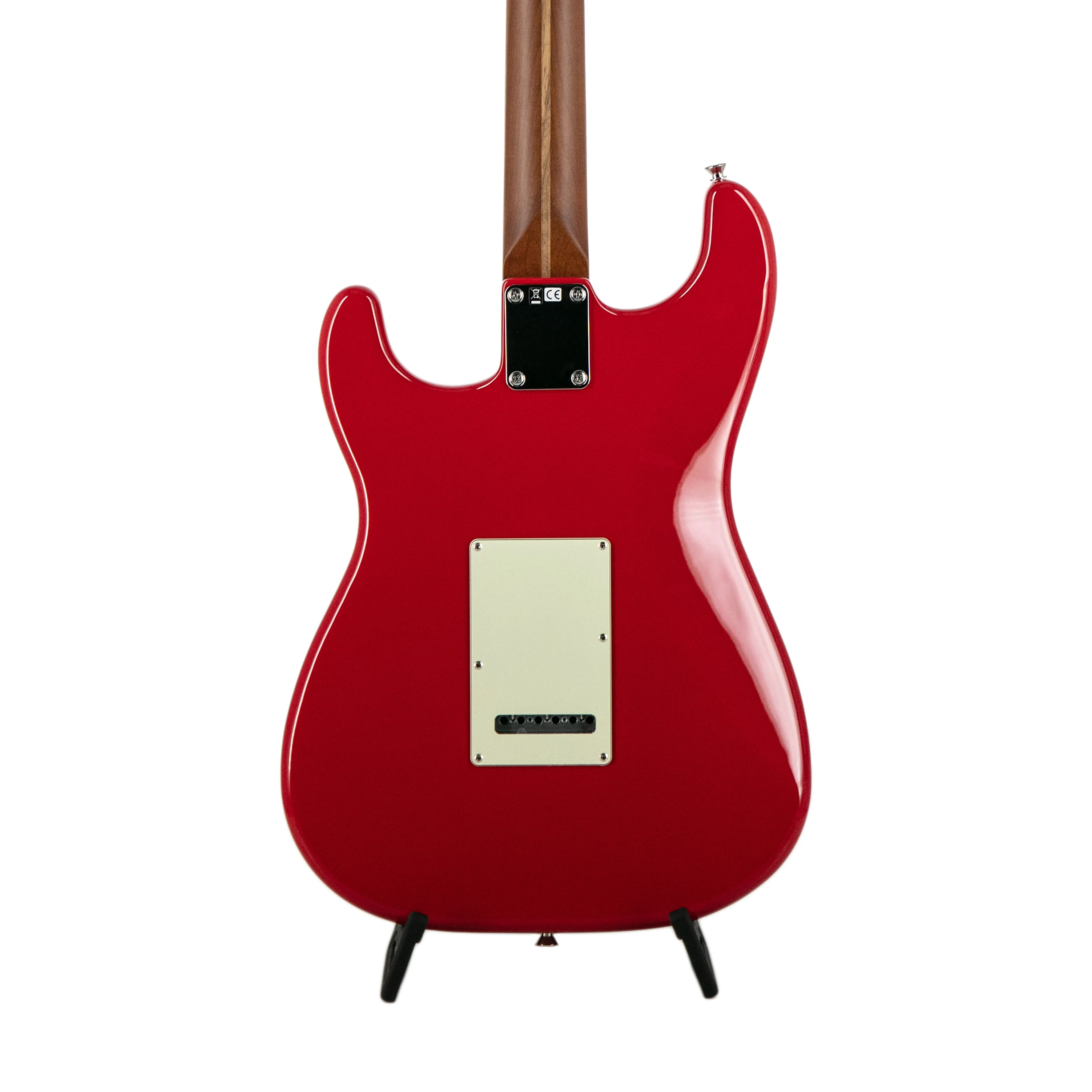 Fender Japan Limited Edition Hybrid II Stratocaster HSS Flat Top Electric Guitar, Modena Red