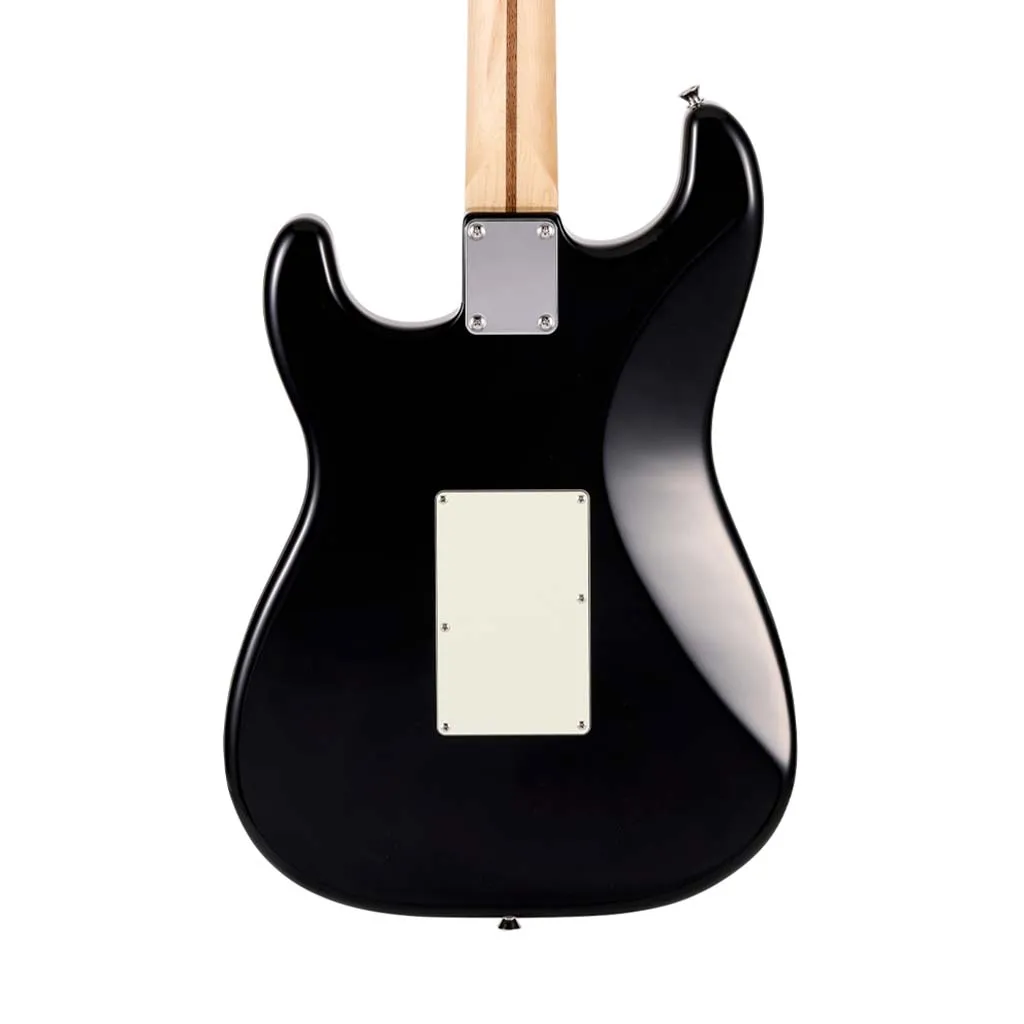 Fender Japan Ltd Ed Stratocaster Floyd Rose Electric Guitar, RW FB, Black