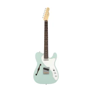 Fender MIJ Limited Kusumi Color Telecaster Thinline Electric Guitar, RW FB, Kusumi Green