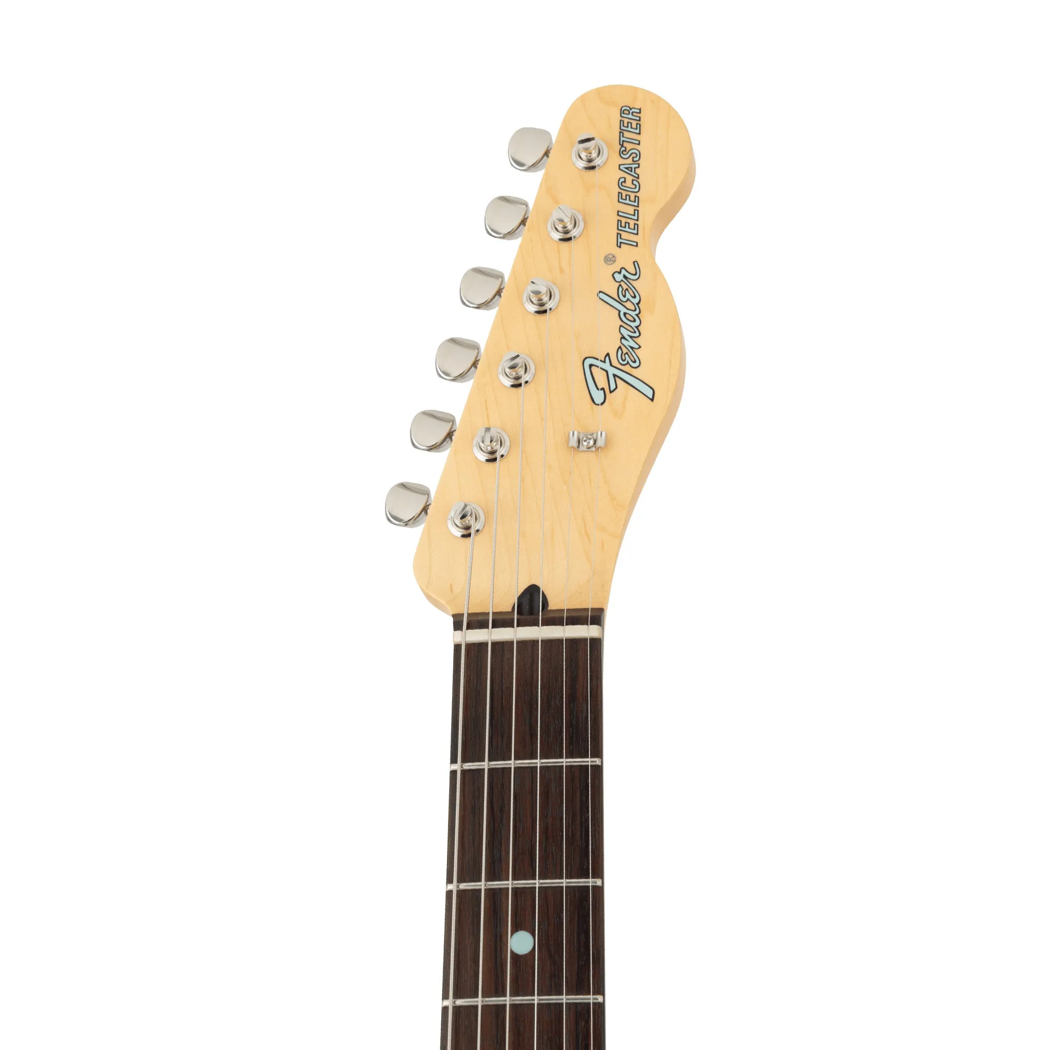 Fender MIJ Limited Kusumi Color Telecaster Thinline Electric Guitar, RW FB, Kusumi Green