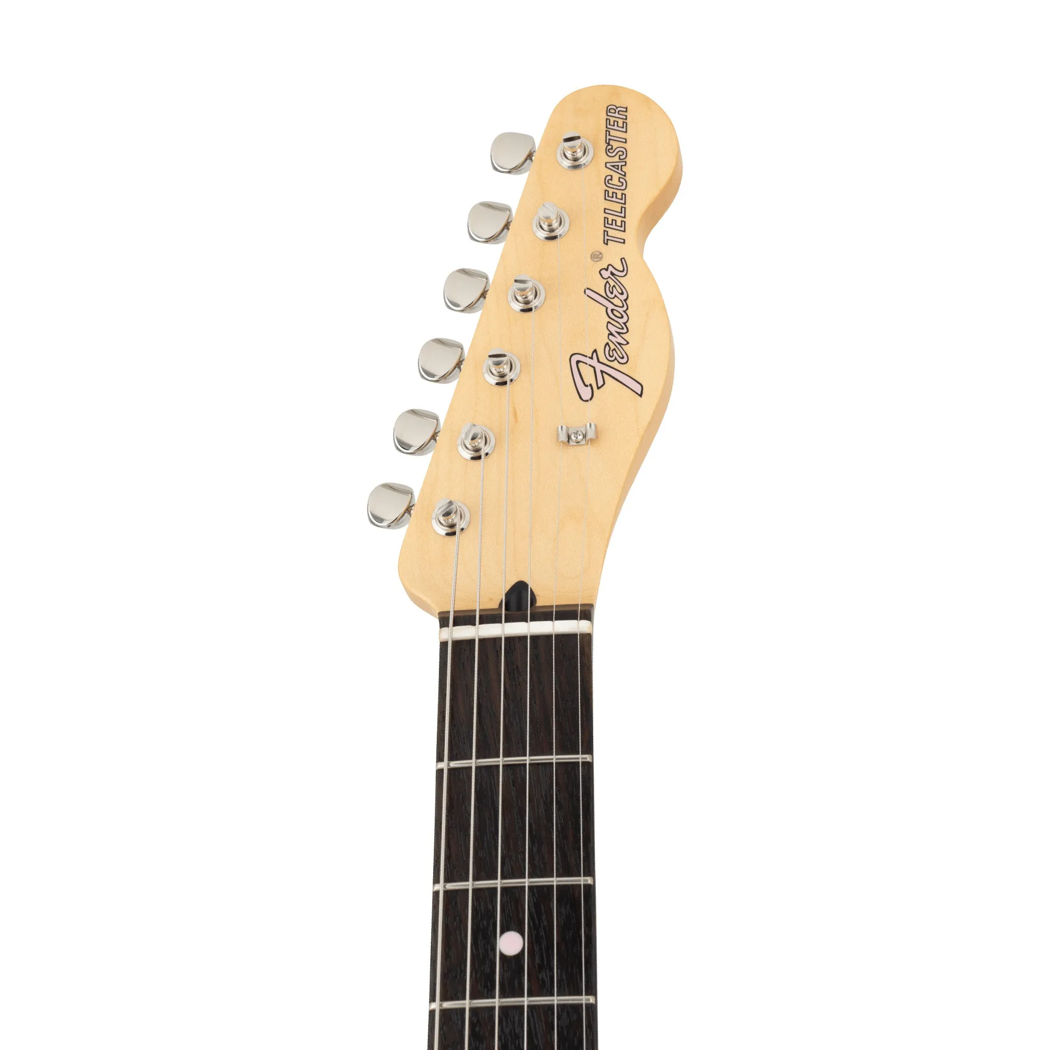 Fender MIJ Limited Kusumi Color Telecaster Thinline Electric Guitar, RW FB, Kusumi Pink