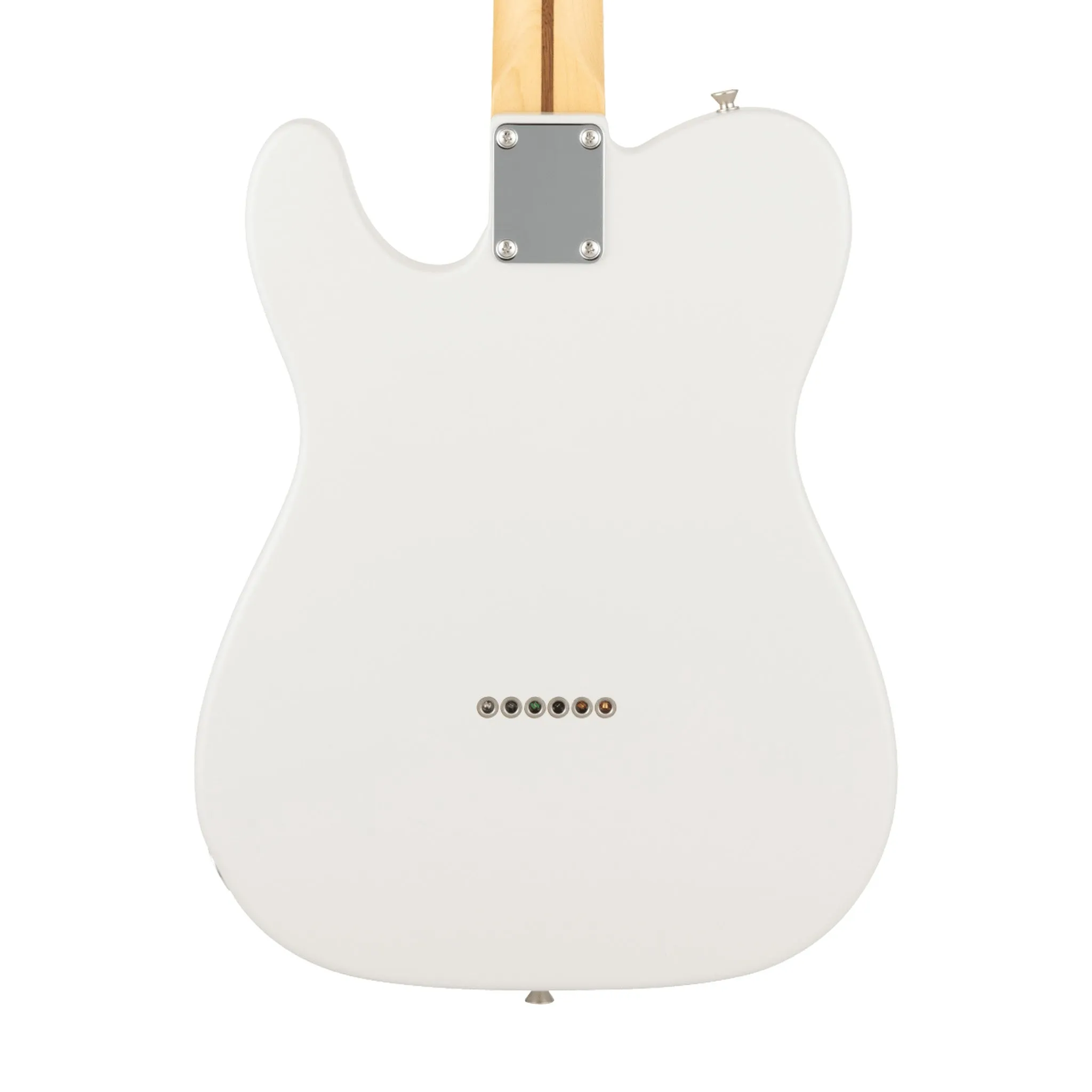 Fender MIJ Limited Kusumi Color Telecaster Thinline Electric Guitar, RW FB, Kusumi White