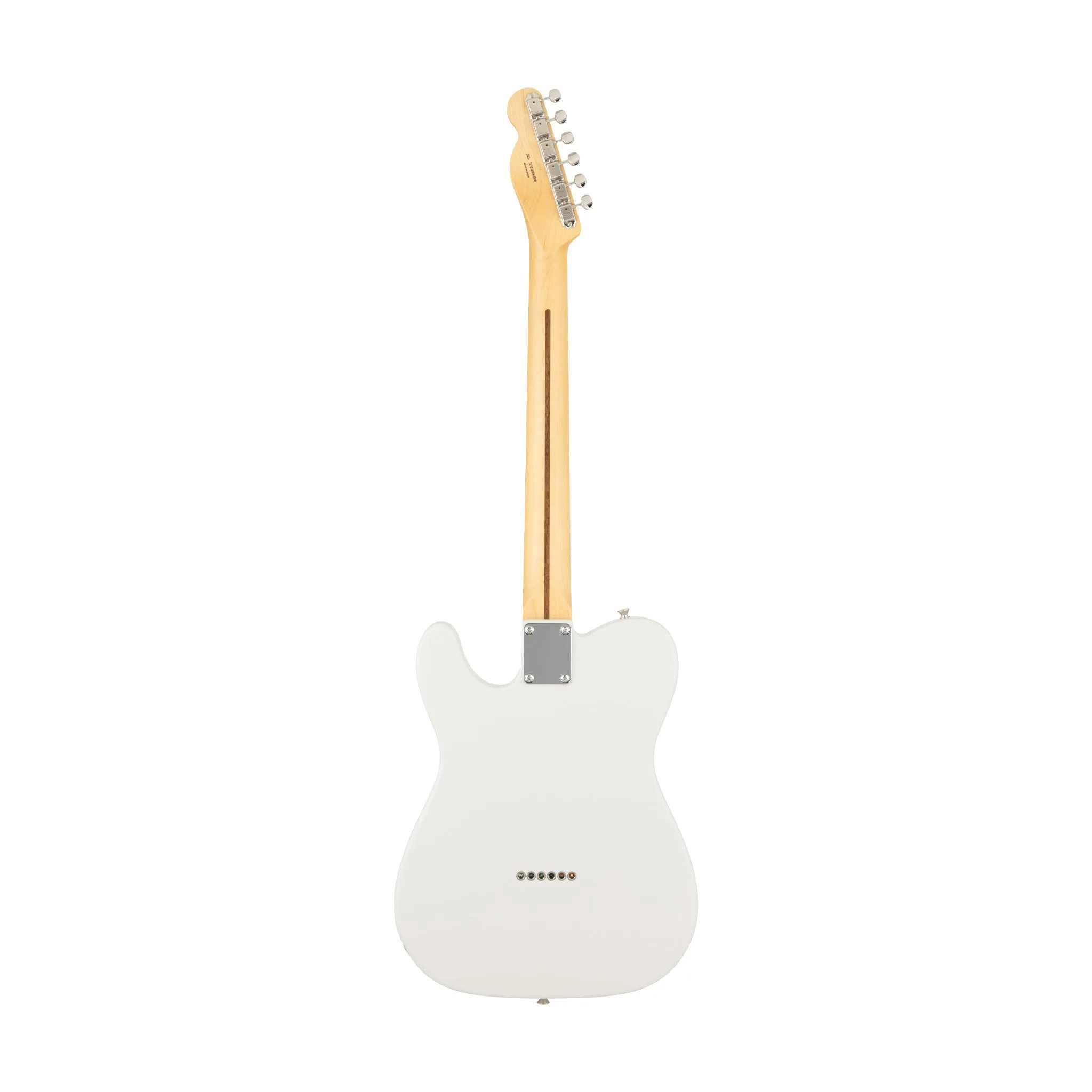 Fender MIJ Limited Kusumi Color Telecaster Thinline Electric Guitar, RW FB, Kusumi White