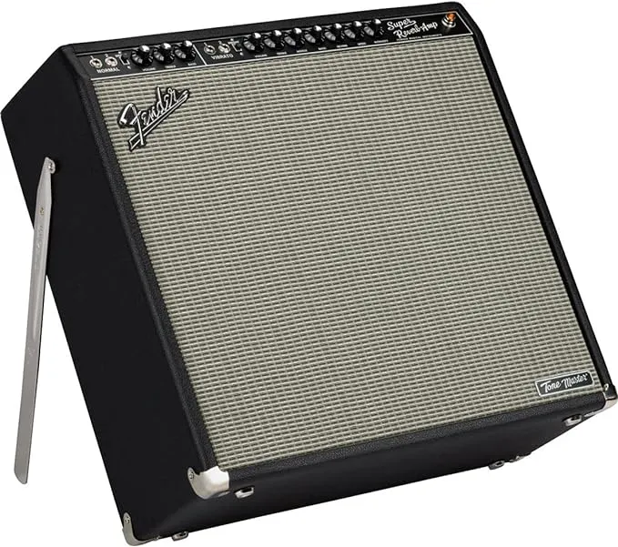 Fender Tone Master Super Reverb Guitar Amplifier, Black, with 2-Year Warranty