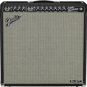 Fender Tone Master Super Reverb Guitar Amplifier, Black, with 2-Year Warranty