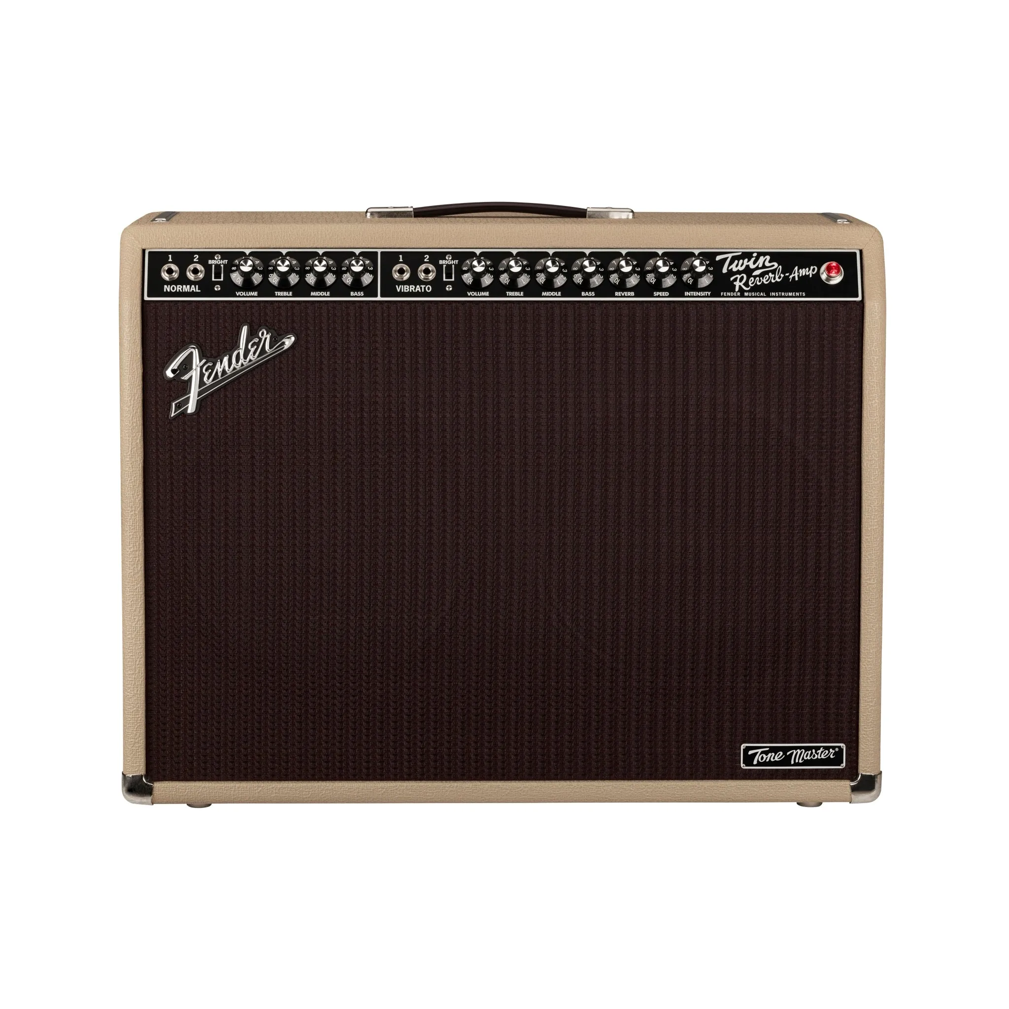 Fender Tone Master Twin Reverb Guitar Amplifier, Blonde, 230V UK