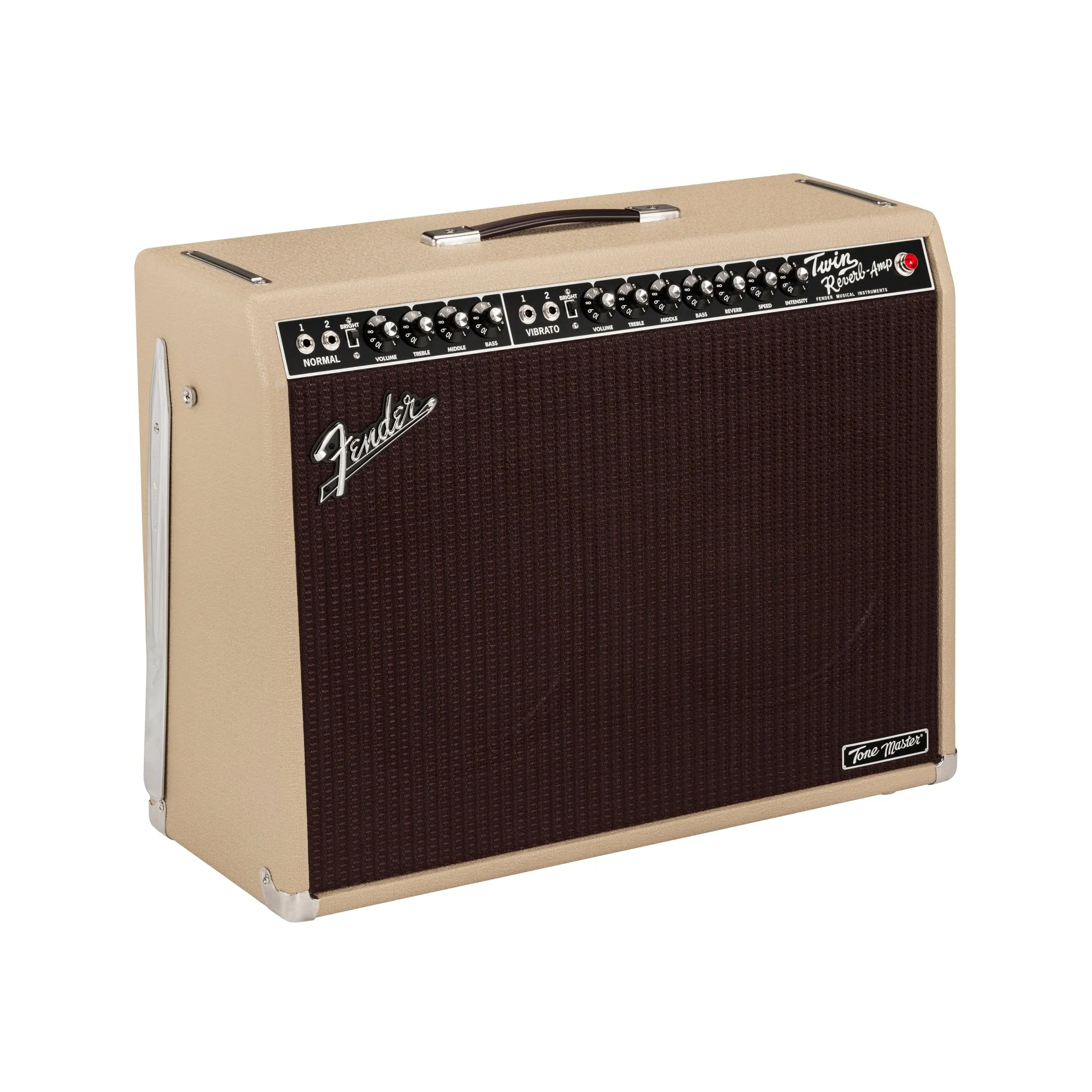 Fender Tone Master Twin Reverb Guitar Amplifier, Blonde, 230V UK