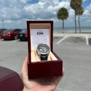 [Few Left Only] To My Son, I Will Always Carry You In My Heart - (Luxury Box w/ LED Included)