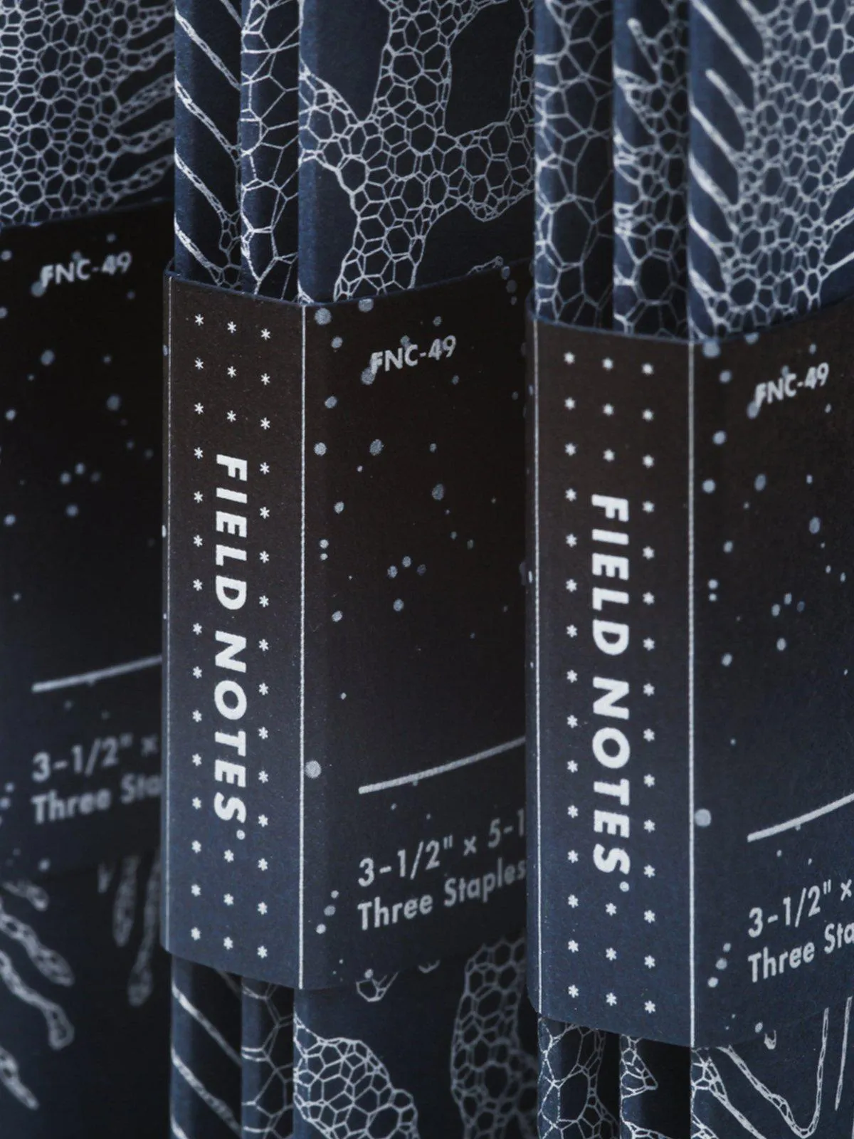 Field Notes Snowy Evening 3 Pack Dot Graph Paper