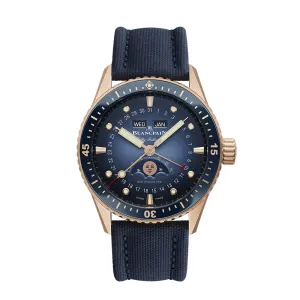 FIFTY FATHOMS BATHYSCAPHE QUANTIÈME COMPLET PHASES DE LUNE