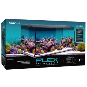 FL Flex Marine Aquarium. Kit 32.5gal Blk