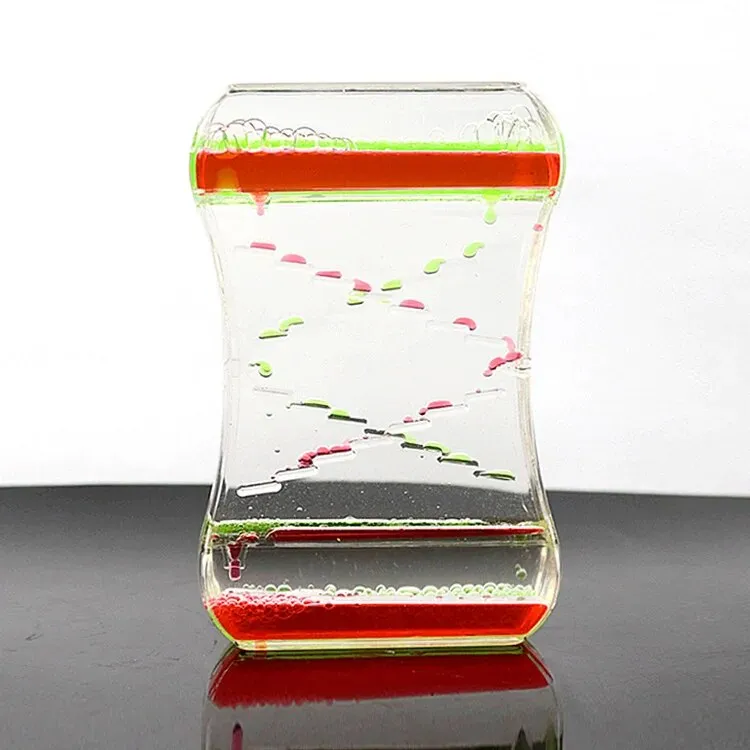 Floating Liquid Hourglass