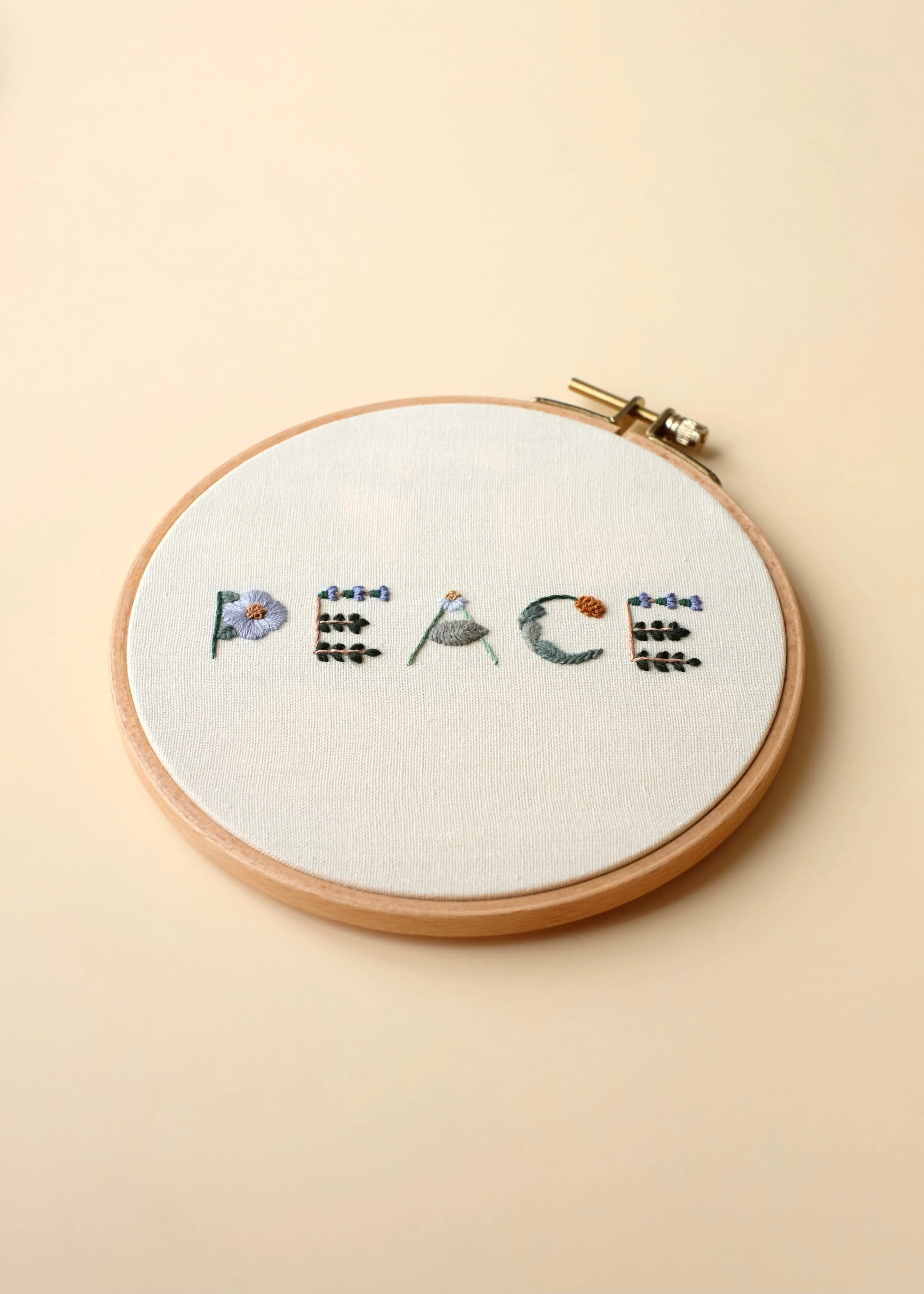 Floral Alphabets - PDF Pattern