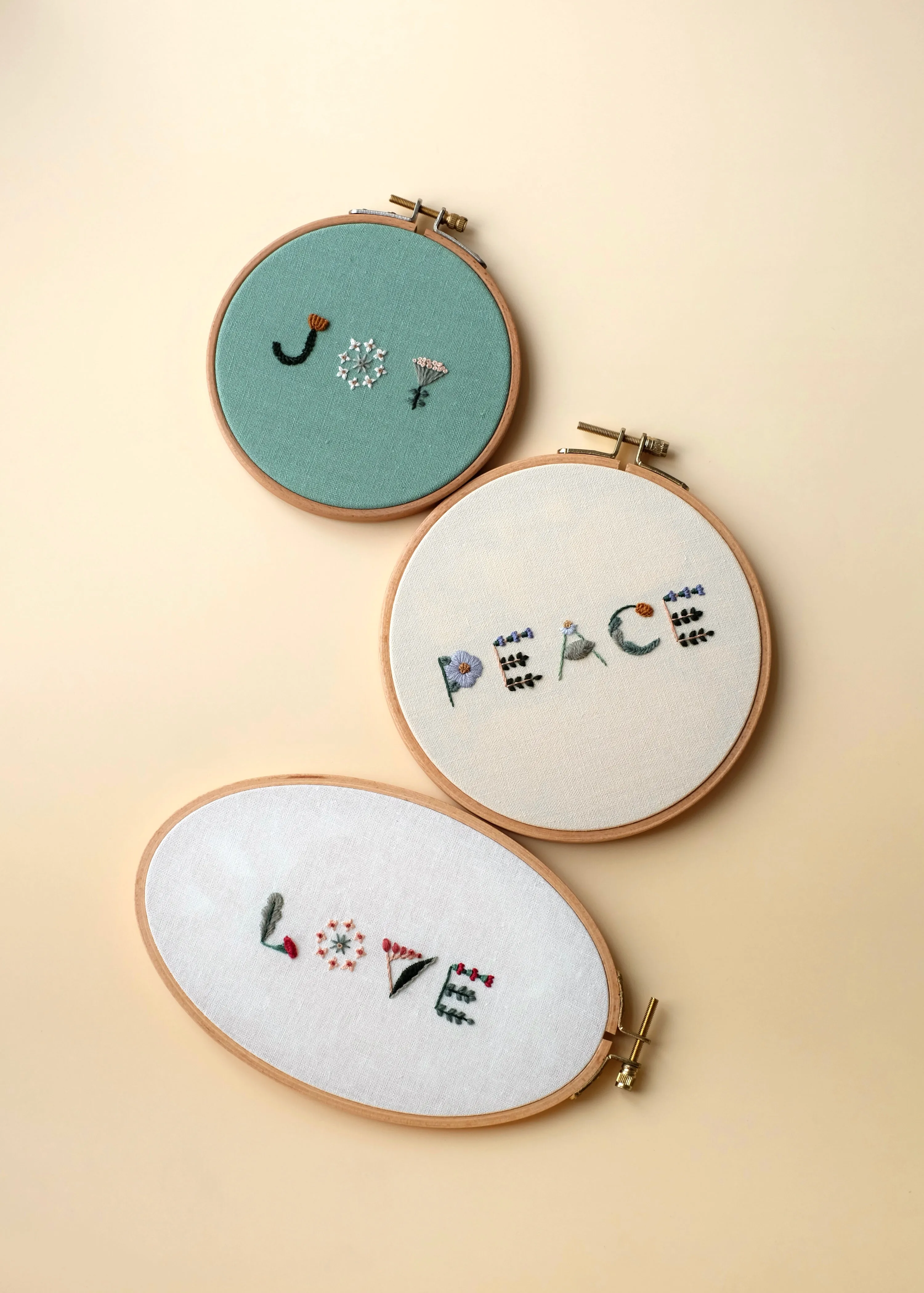 Floral Alphabets - PDF Pattern