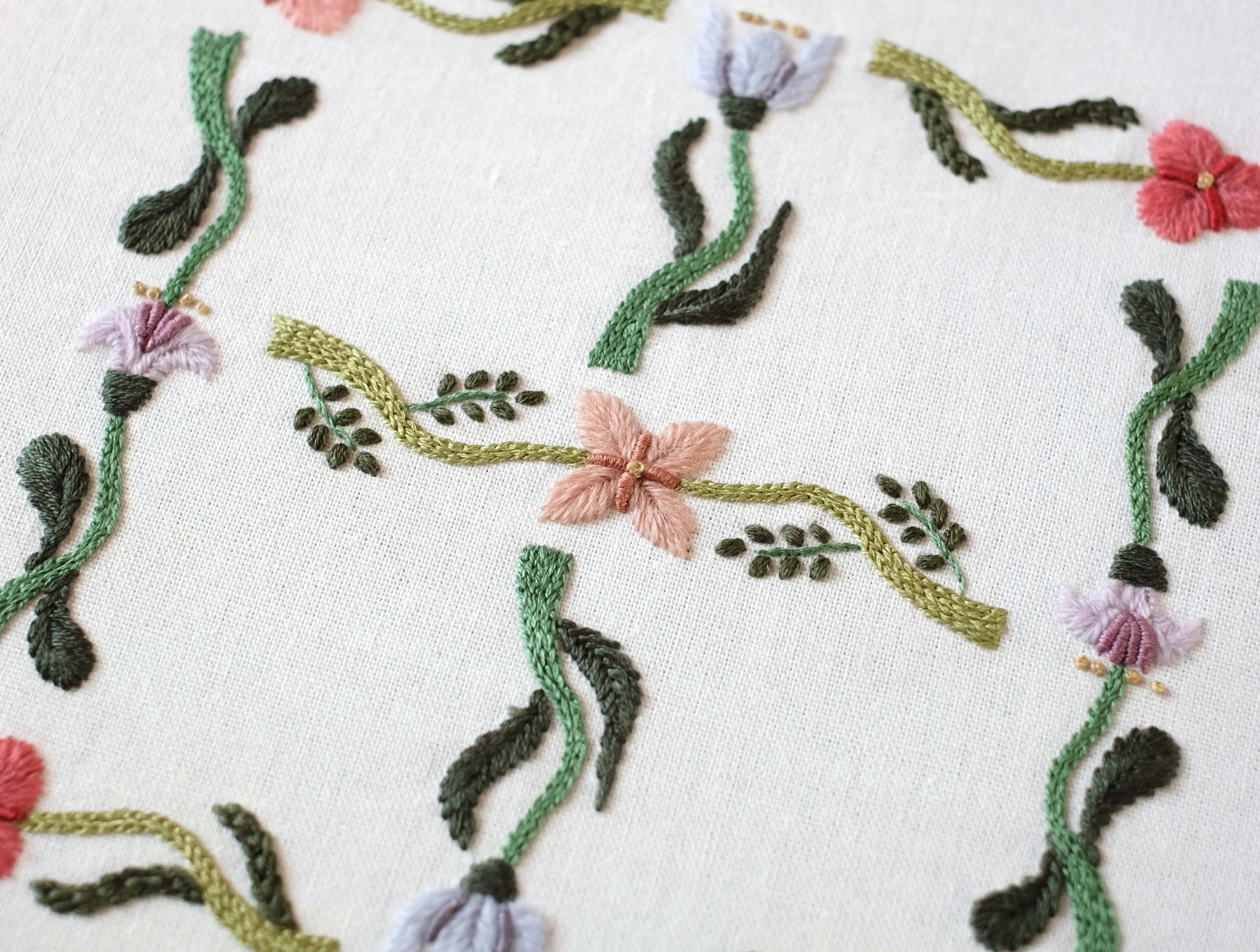 Floral Harmony - PDF Pattern