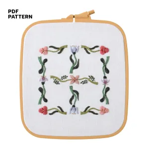 Floral Harmony - PDF Pattern