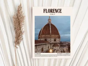 Florence Vintage Wall Art, Italy