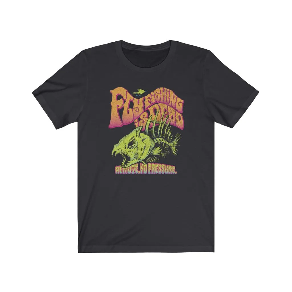 Fly Fishing Is Dead Unisex Jersey Short Sleeve Tee