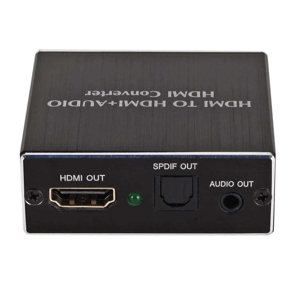 For HDMI Audio Video Converter Audio Splitter For HDMI To HDMI   3.5 AUDIO   SPDIF black