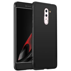 For HUAWEI Honor 6X/GR5 2017 3 in 1 Hybrid Hard Case Full Body 360 Degree Protection Back Cover  black