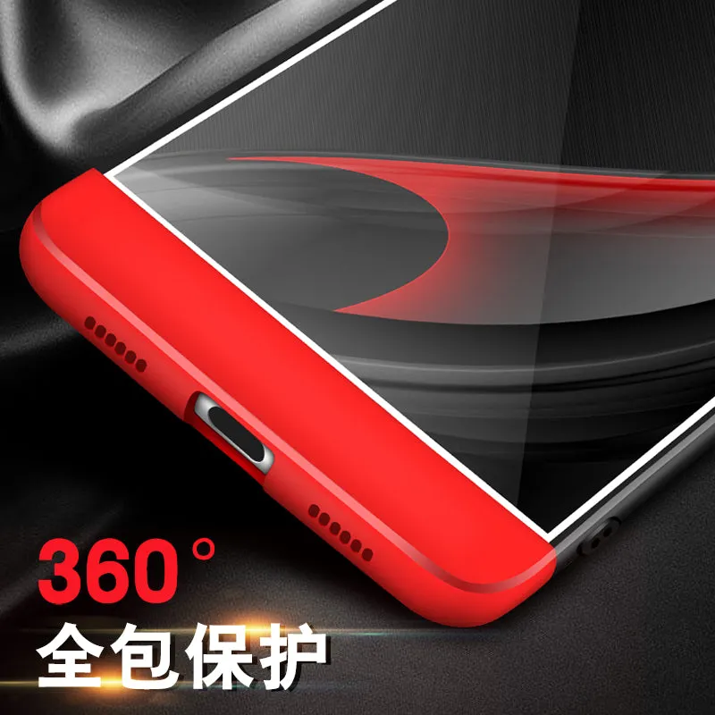 For HUAWEI Honor 6X/GR5 2017 3 in 1 Hybrid Hard Case Full Body 360 Degree Protection Back Cover  blue