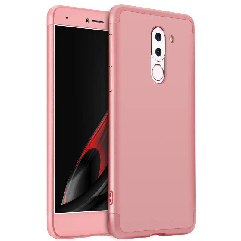 For HUAWEI Honor 6X/GR5 2017 3 in 1 Hybrid Hard Case Full Body 360 Degree Protection Back Cover  blue