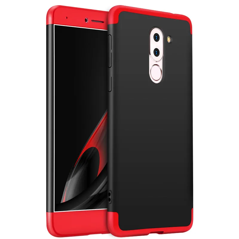 For HUAWEI Honor 6X/GR5 2017 3 in 1 Hybrid Hard Case Full Body 360 Degree Protection Back Cover  blue