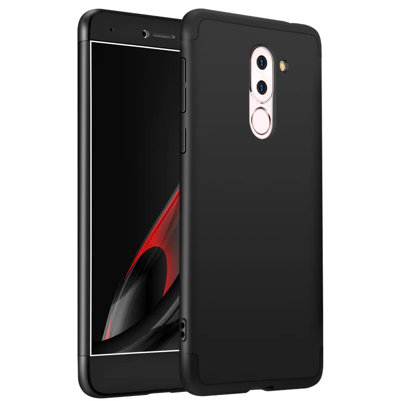 For HUAWEI Honor 6X/GR5 2017 3 in 1 Hybrid Hard Case Full Body 360 Degree Protection Back Cover  blue