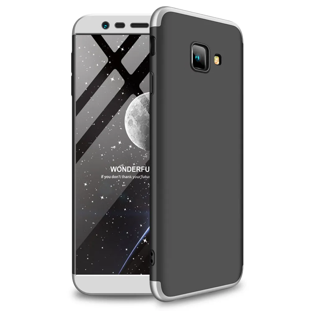For Samsung J4 Plus/ J4 Prime 3 in 1 360 Degree Non-slip Shockproof Full Protective Case Gold_Samsung J4 Plus/ J4 Prime