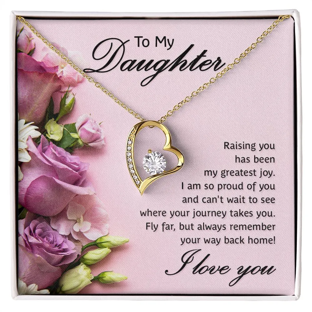 Forever Love Necklace - To My Daughter