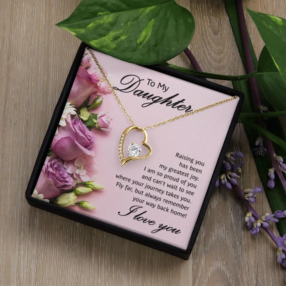 Forever Love Necklace - To My Daughter