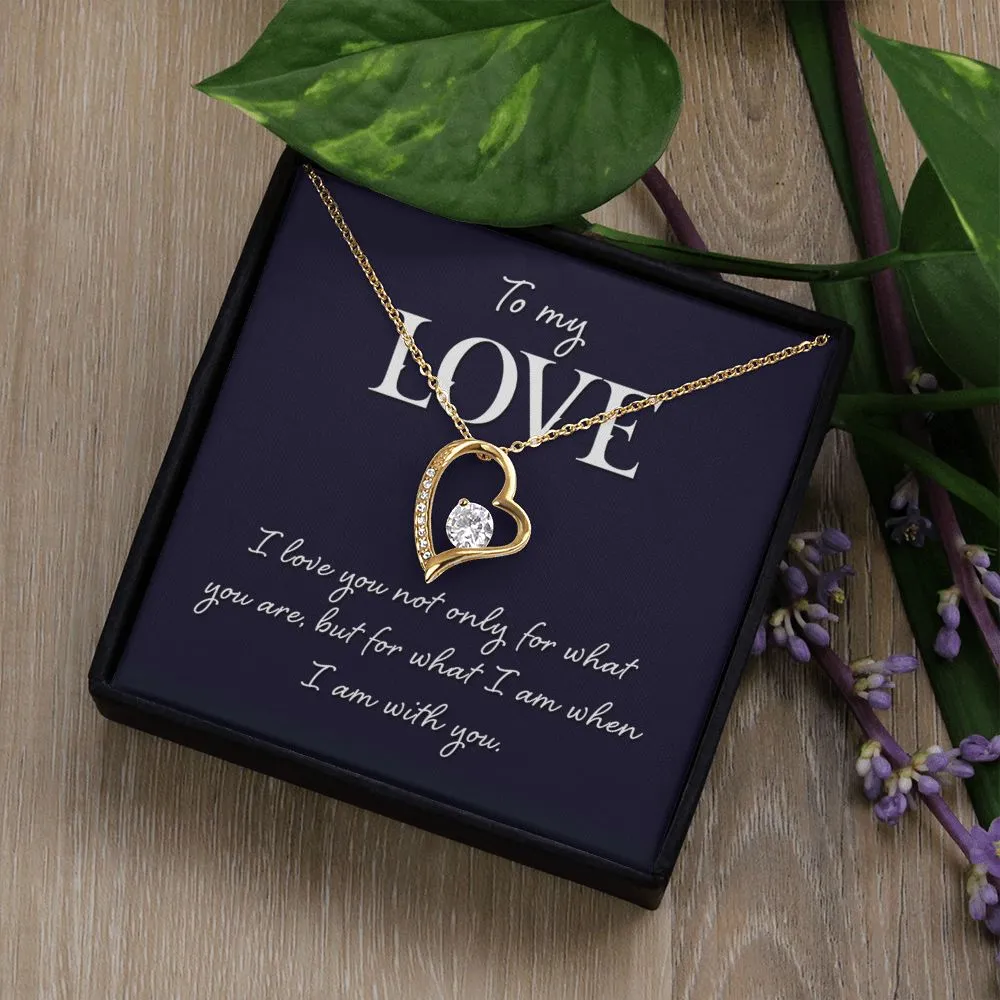 Forever Love Necklace - To My Love