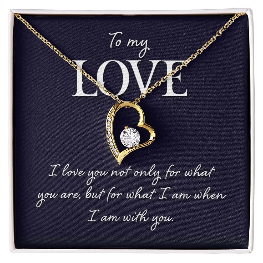 Forever Love Necklace - To My Love