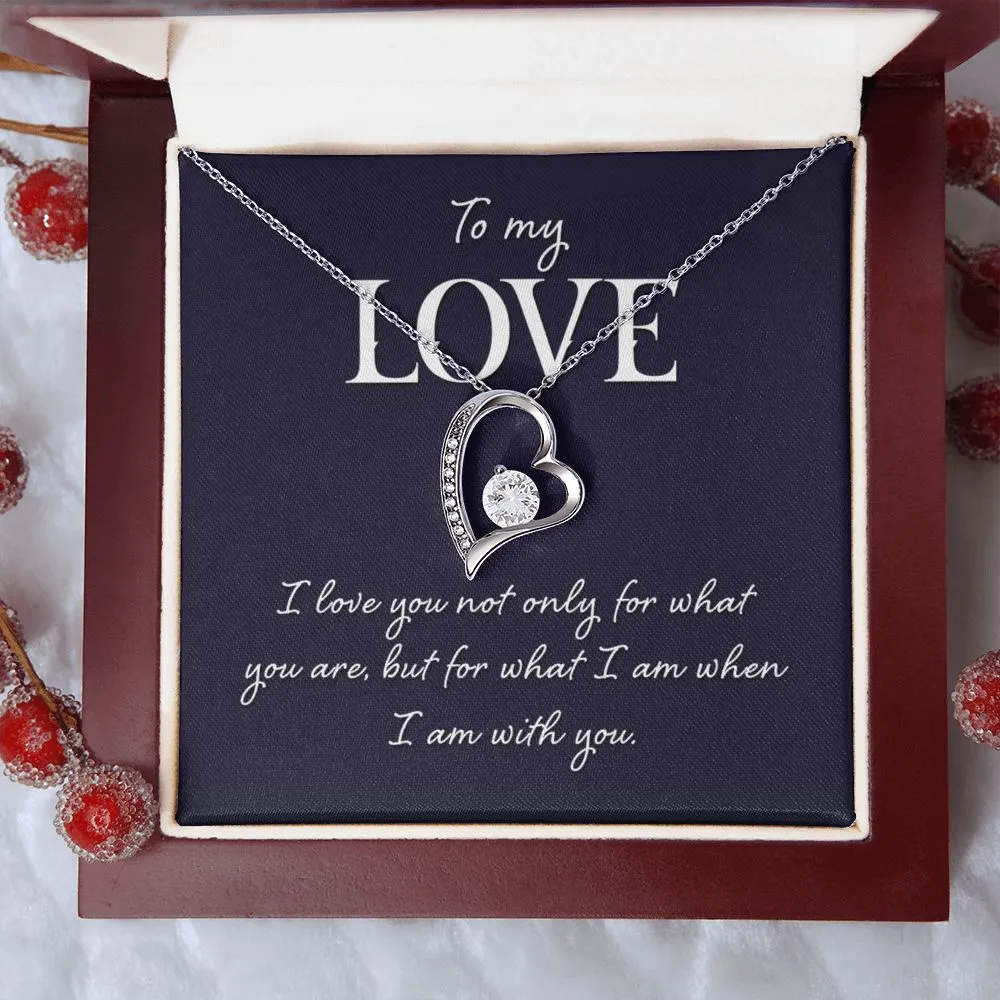 Forever Love Necklace - To My Love