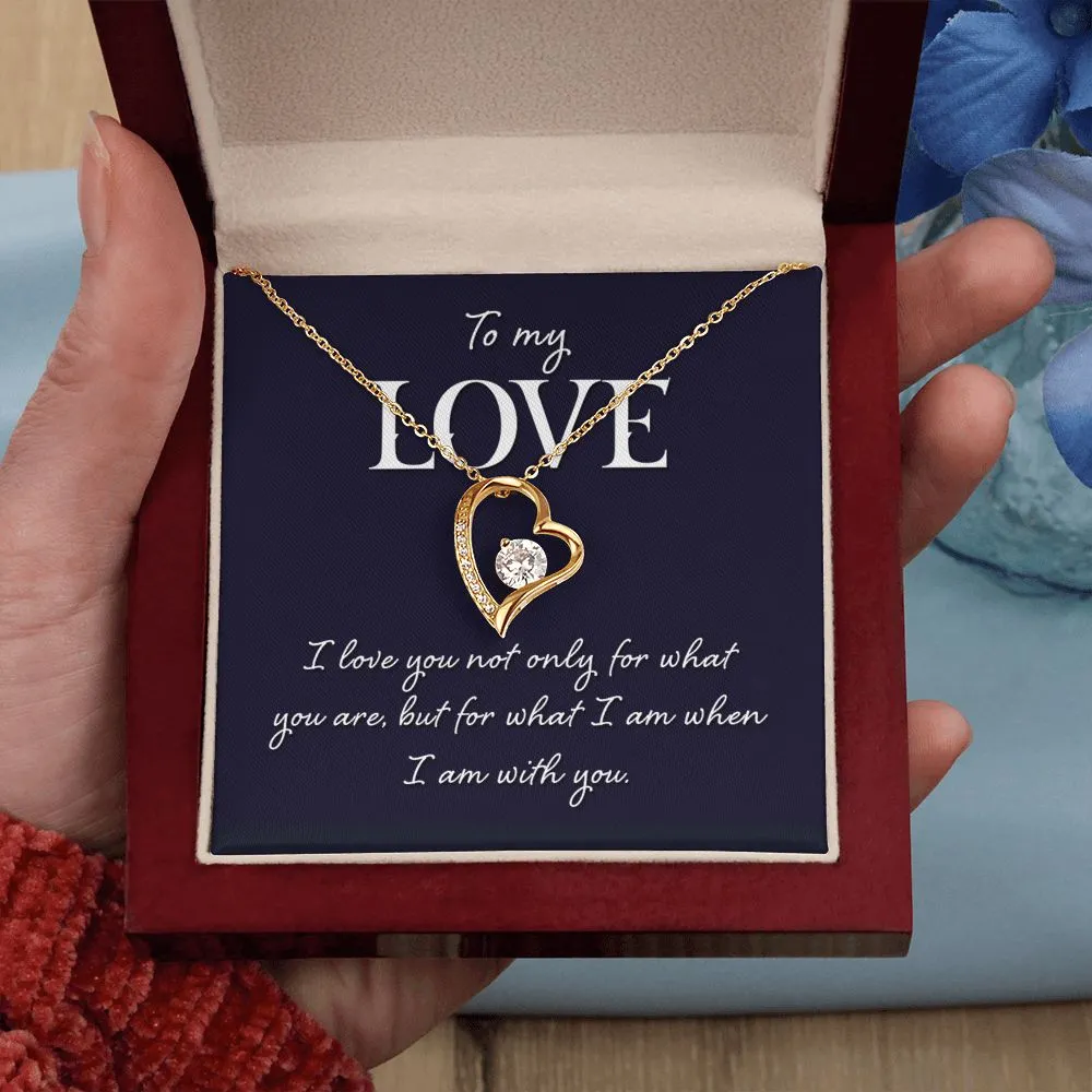 Forever Love Necklace - To My Love