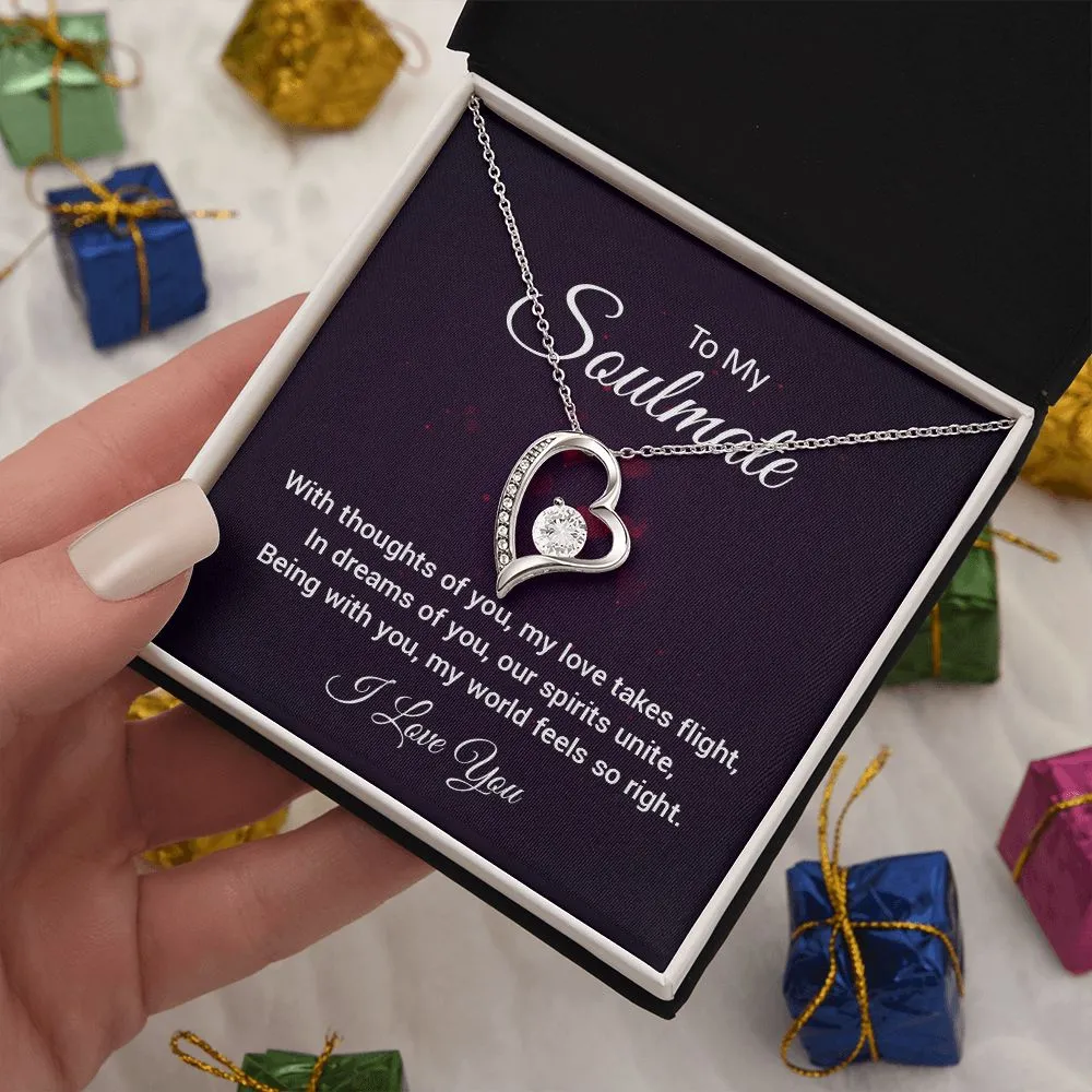 Forever Love Necklace - To My Soulmate