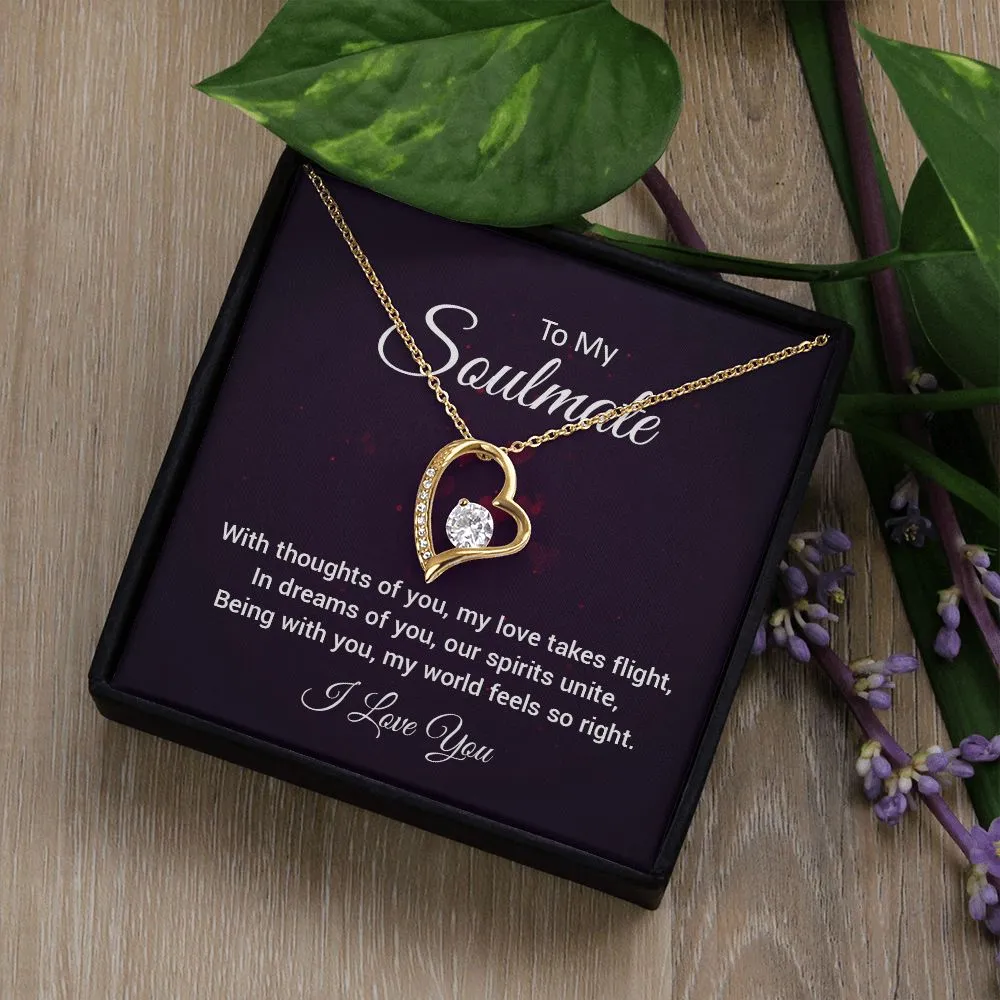 Forever Love Necklace - To My Soulmate