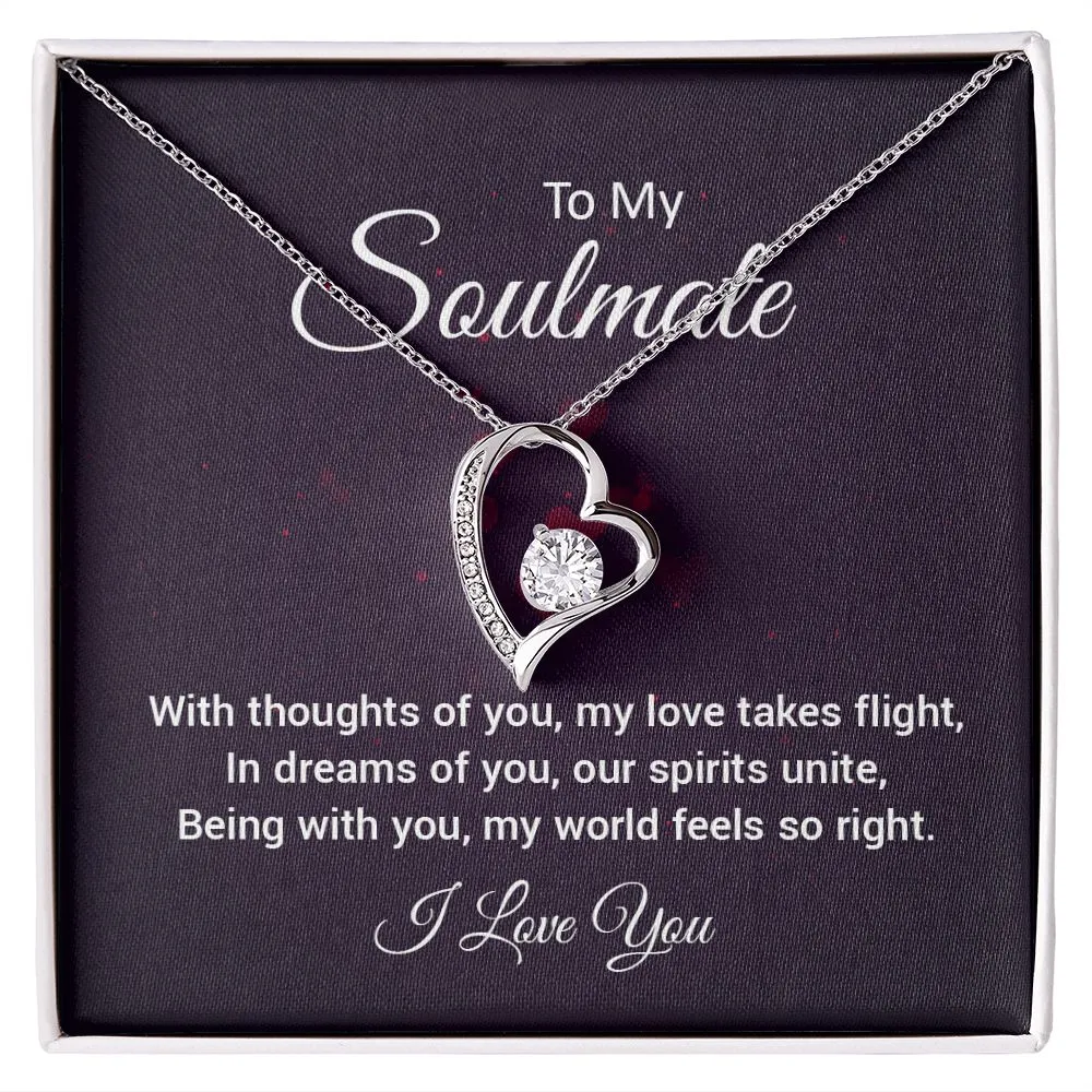 Forever Love Necklace - To My Soulmate