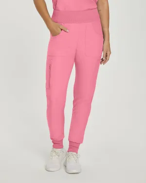 Forward LB401 Women's Jogger Scrub Pants Rose Quartz