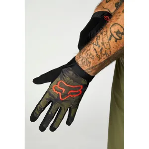 Fox Flexair Ascent Gloves - Olive Green