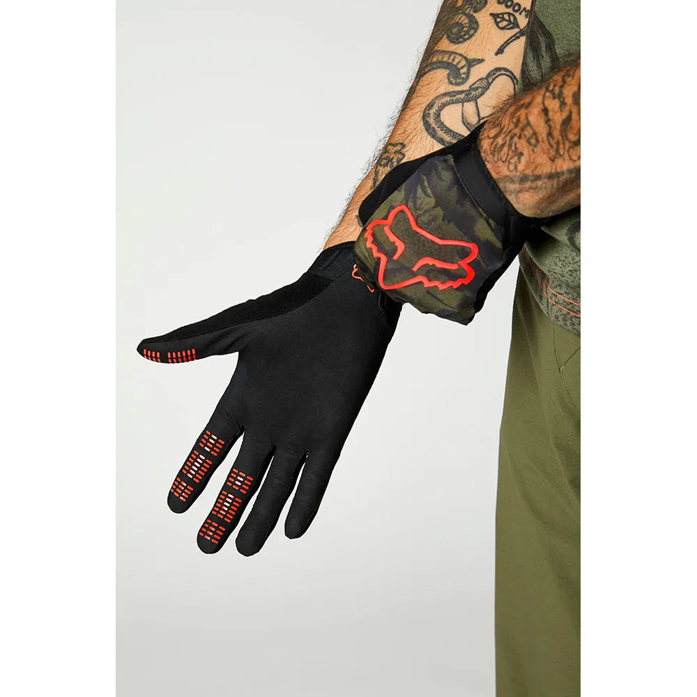 Fox Flexair Ascent Gloves - Olive Green