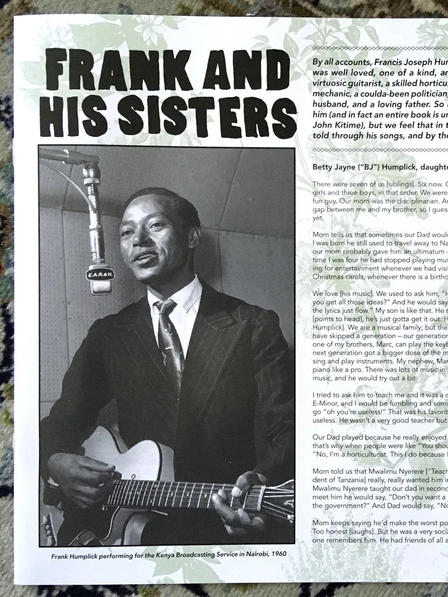 Frank & his Sisters – S/T – New LP